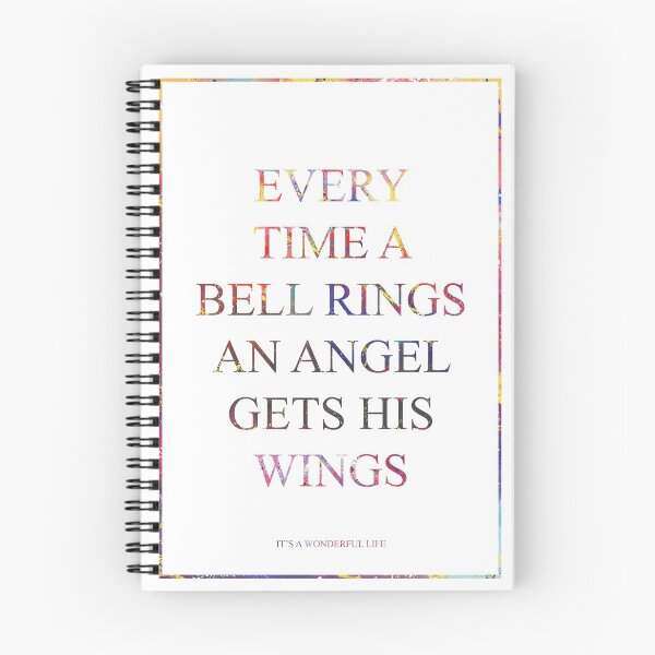 Item preview, EVERY TIME A BELL RINGS AN ANGEL GETS HIS WINGES 4 designed and sold by vividpixelusa.