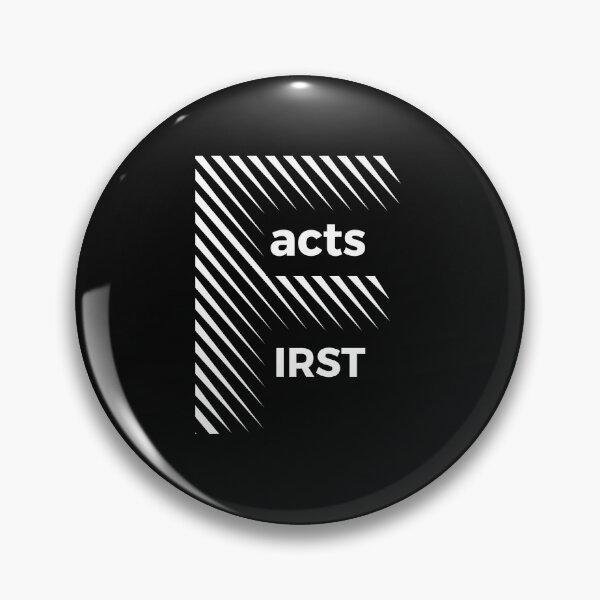 Item preview, Facts First designed and sold by PrintBrint.
