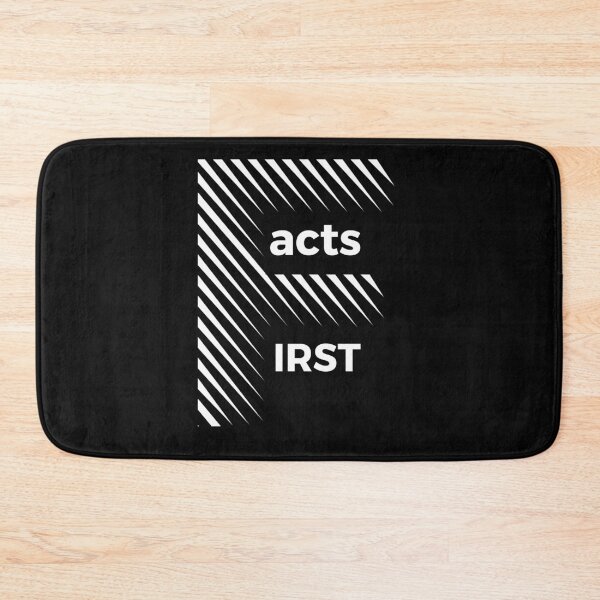 Item preview, Facts First designed and sold by PrintBrint.