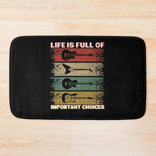 Item preview, Life is Full of Important Choices Guitar designed and sold by BLake77777.