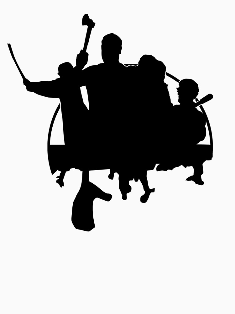 Thumbnail 5 of 5, Long T-Shirt, Humans VS Zombies designed and sold by Andrew-Sanker.