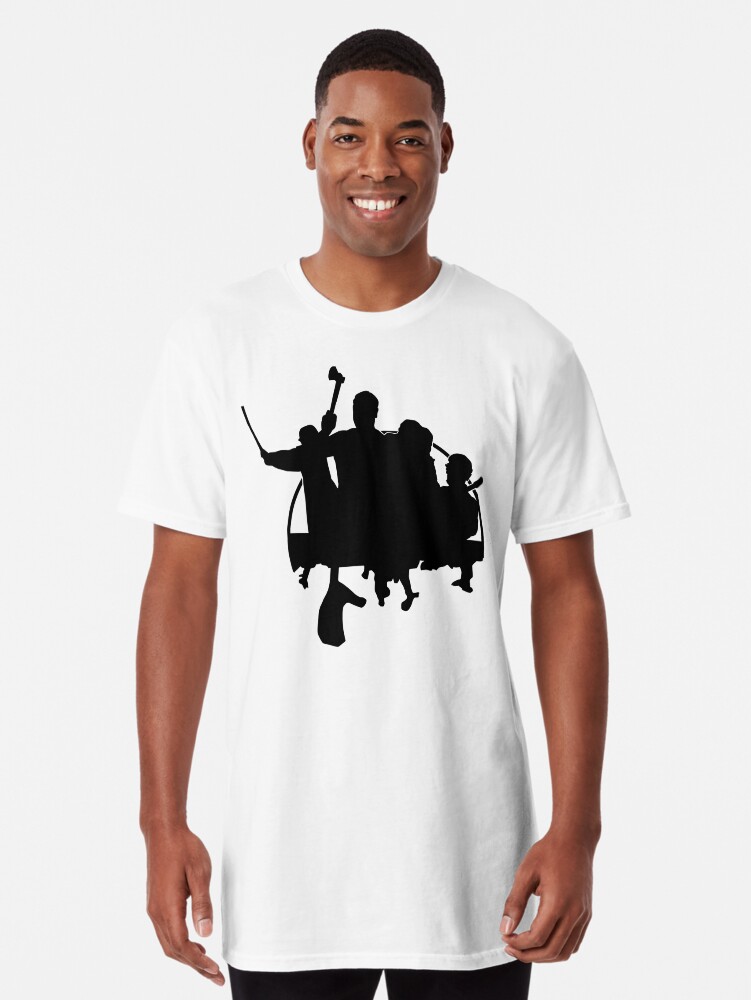 Thumbnail 1 of 5, Long T-Shirt, Humans VS Zombies designed and sold by Andrew-Sanker.