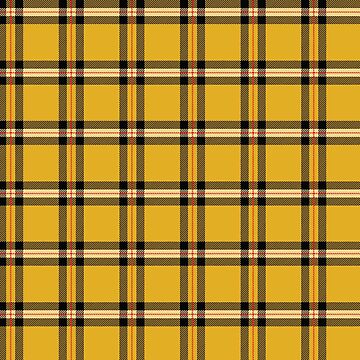 Yellow discount tartan blanket