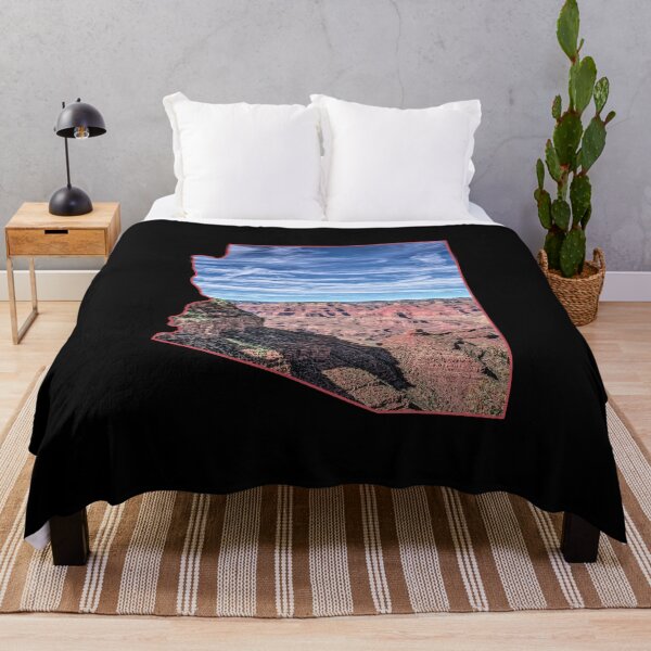 Item preview, Grand Canyon in Arizona State Map designed and sold by AlanPhotoArt.
