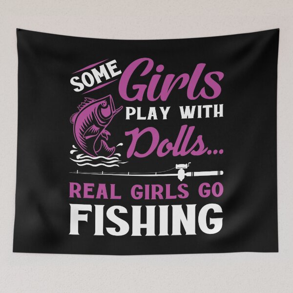 Item preview, Real Girls Go Fishing designed and sold by TheHustlersSC.