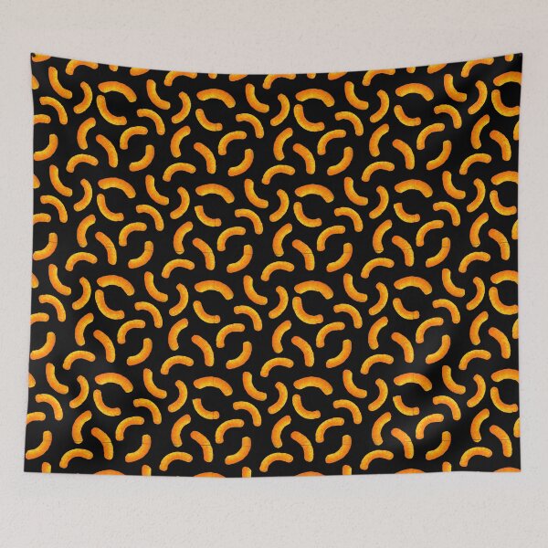 Item preview, Cheese Puffs - Black designed and sold by Alexia Faye.