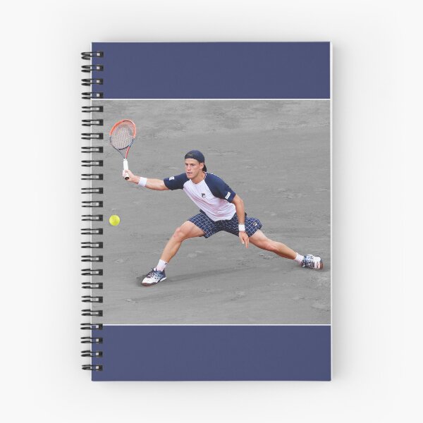 Item preview, Diego Schwartzman, slice forehand designed and sold by ArtForKnowledge.