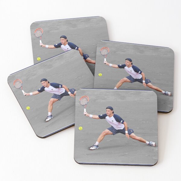 Item preview, Diego Schwartzman, slice forehand designed and sold by ArtForKnowledge.