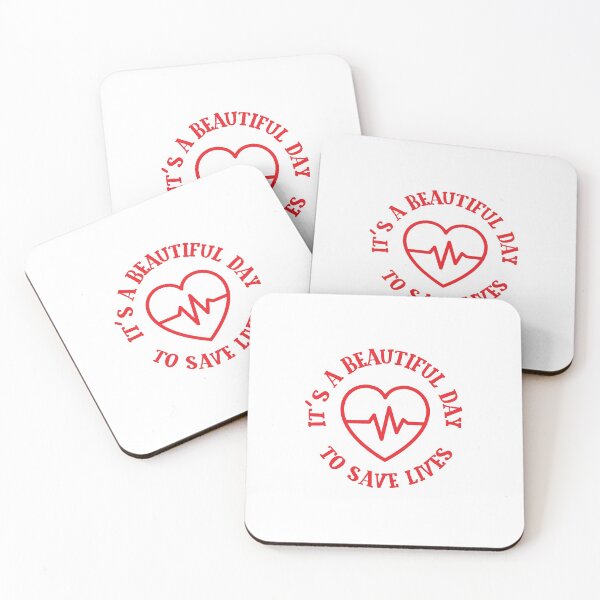 Item preview, It’s a Beautiful Day to Save Lives designed and sold by Wolka.