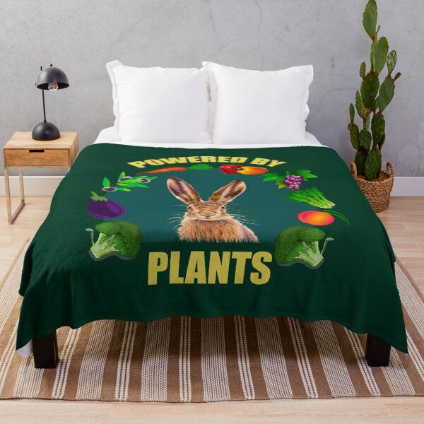 Item preview, POWERED BY PLANTS T SHIRT designed and sold by Danicus666.
