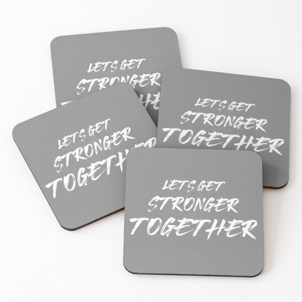 Item preview, Lets Get Stronger Together designed and sold by RaRa-Design.