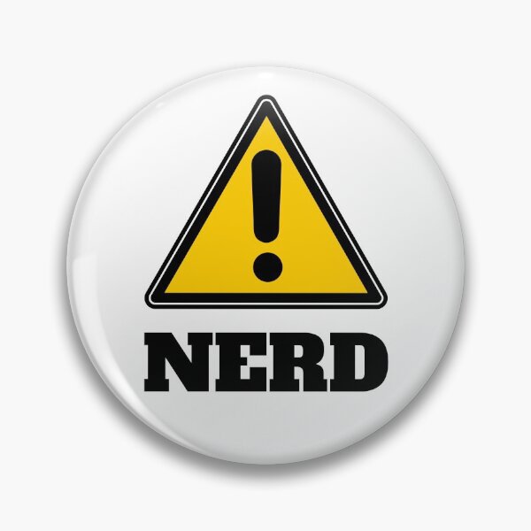 Item preview, NERD Warning designed and sold by SvBDesigns.
