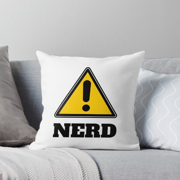 Item preview, NERD Warning designed and sold by SvBDesigns.