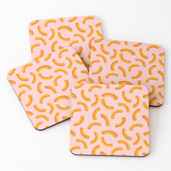 Item preview, Cheese Puffs - Pink designed and sold by Alexia Faye.