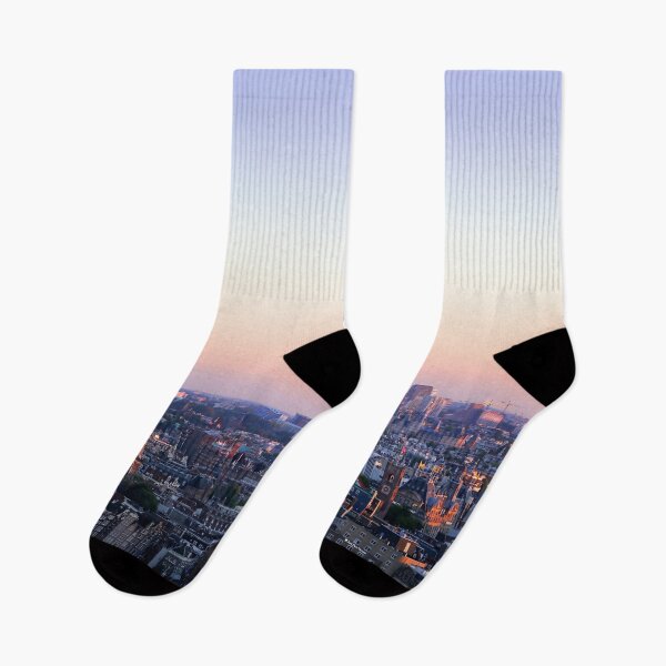 Item preview, Amsterdam Skyline in the Evening designed and sold by 2AcesDesign.