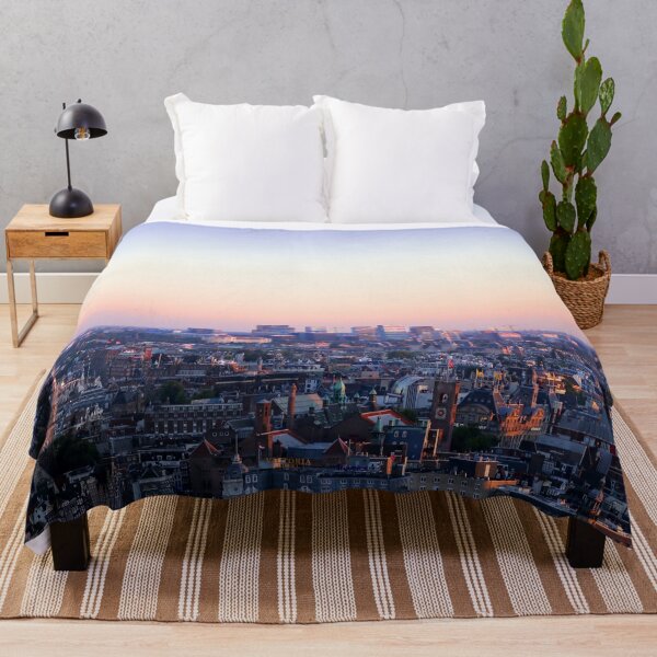 Item preview, Amsterdam Skyline in the Evening designed and sold by 2AcesDesign.