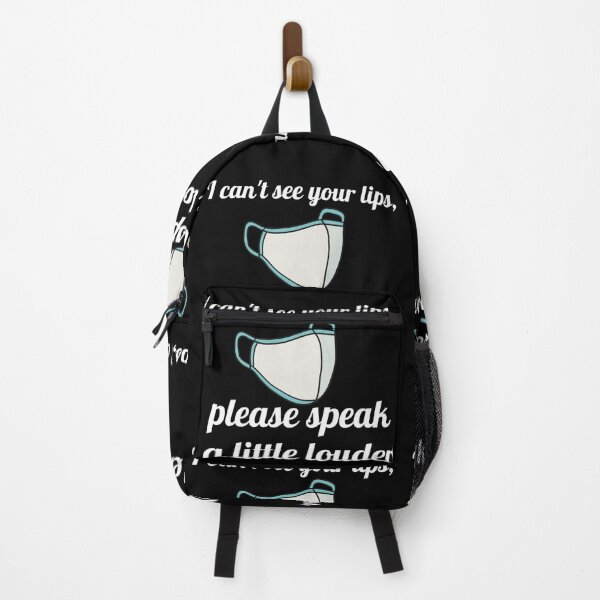 Item preview, I can't see your lips, please speak a little louder - funny designed and sold by Arlooz Tees.