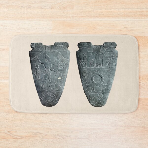 Item preview, Narmer palette (front and back) (on cream) designed and sold by DotorEaon.
