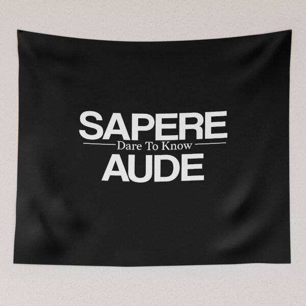 Item preview,  sapere aude, Dare to know designed and sold by LEByasser.