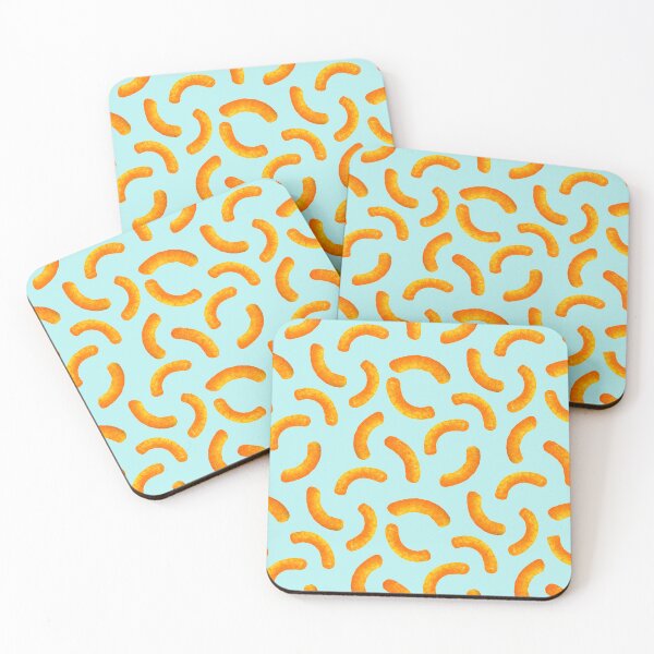 Item preview, Cheese Puffs - Light Blue designed and sold by Alexia Faye.