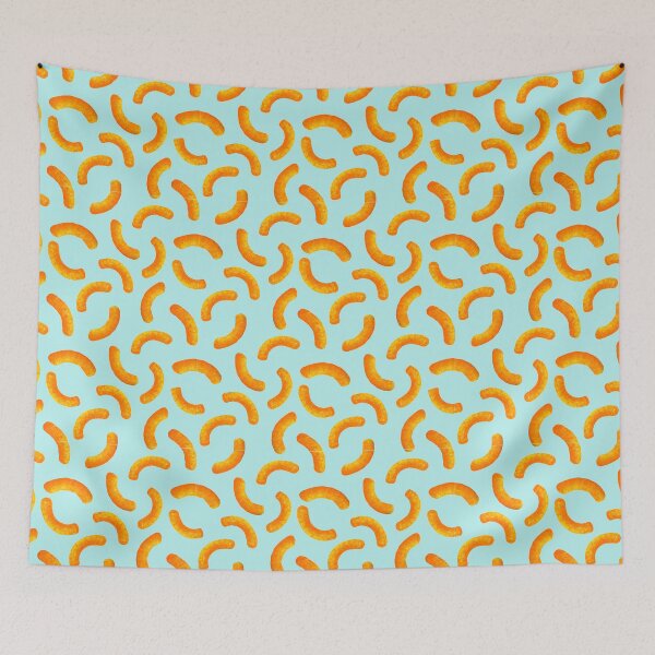 Item preview, Cheese Puffs - Light Blue designed and sold by Alexia Faye.