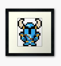 Pixel Shovel Knight Framed Print
