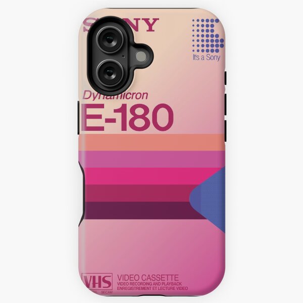 Item preview, Vaporwave VHS Sony Dynamicron E-180 designed and sold by T44Productions.