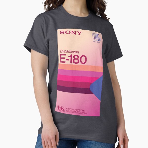 Item preview, Vaporwave VHS Sony Dynamicron E-180 designed and sold by T44Productions.