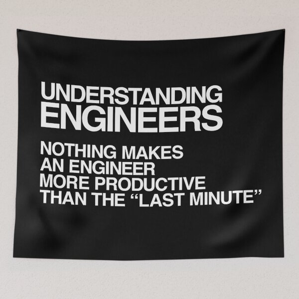 Item preview, Understanding Engineers, Nothing Makes Engineers More Productive designed and sold by RRiDesigns.