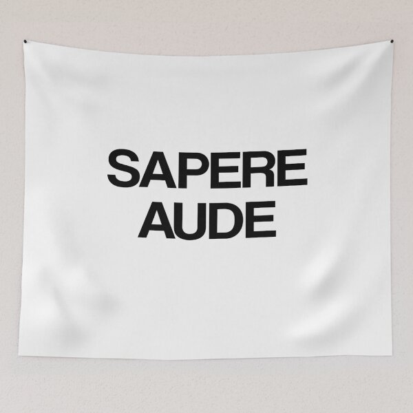 Item preview,  sapere aude, Dare to know designed and sold by LEByasser.