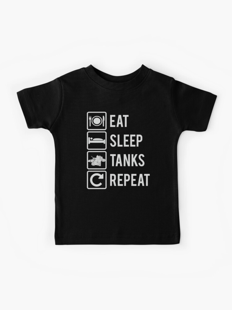 EAT SLEEP TANKS REPEAT