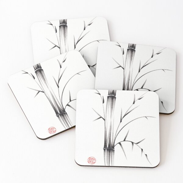 Item preview, 'Simplicity' - Pincel de tinta Pluma Pintura de bambú designed and sold by Rebecca Rees.