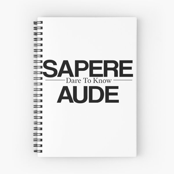 Item preview, sapere aude, Dare to know designed and sold by LEByasser.