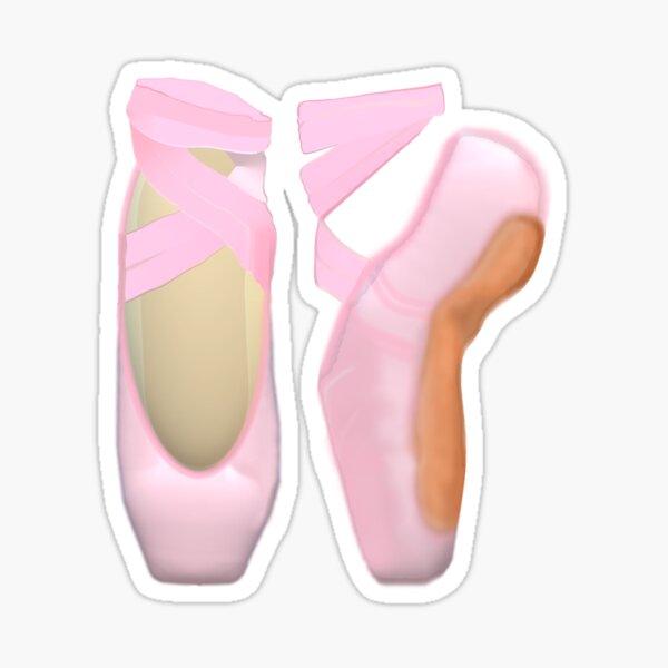 Item preview, Small Ballerina Pointe Shoes (Black Background) designed and sold by ArtByLM.