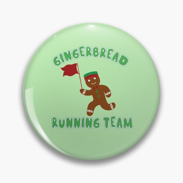 Item preview, Gingerbread Running Team designed and sold by maxine cunanan.