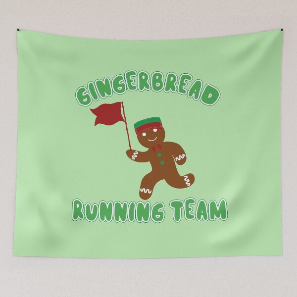 Item preview, Gingerbread Running Team designed and sold by maxine cunanan.