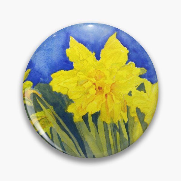 Item preview, Naturalized Daffodils Painting Watercolor on Paper designed and sold by The Elderberry Blossom.