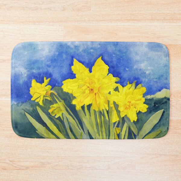 Item preview, Naturalized Daffodils Painting Watercolor on Paper designed and sold by The Elderberry Blossom.