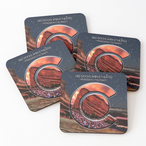 Item preview, Red Rocks Amphitheater Morrison Colorado Rocky Mountain High - C Logo designed and sold by ArtStains.