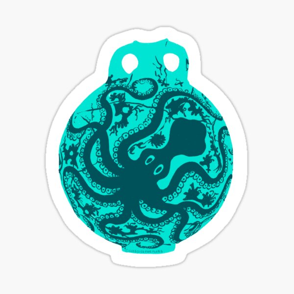 Item preview, Minoan Octopus  designed and sold by ClassicsForPlebs.