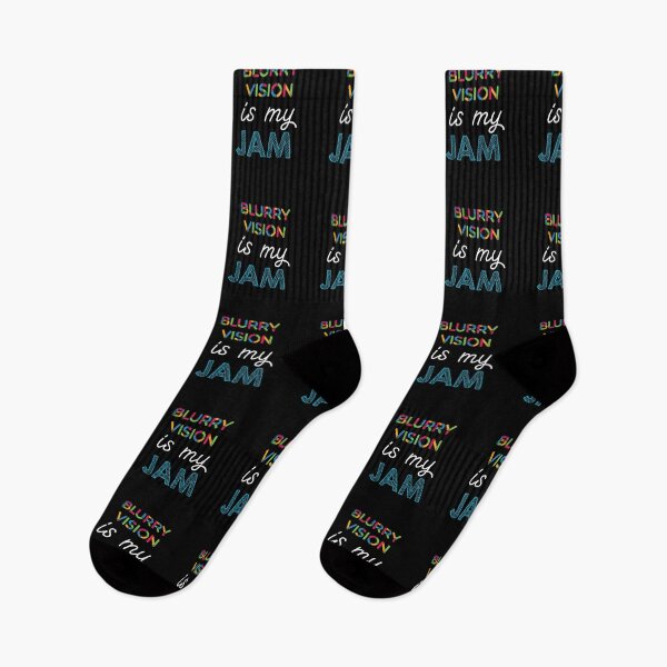 Item preview, Blurry Vision is my Jam. Funny Blurry Vision Design designed and sold by Custom365.