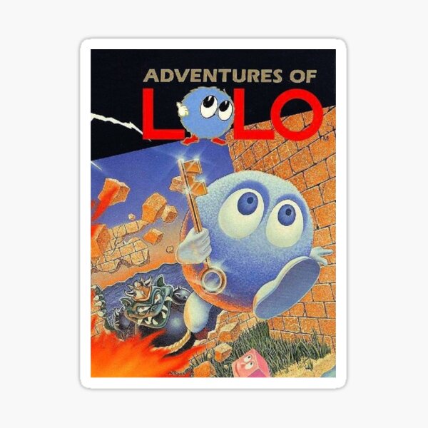 Item preview, Adventures of Lolo designed and sold by The Cosmic Turtle.
