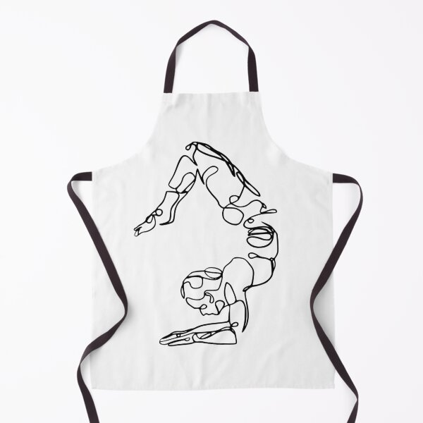 Item preview, Contour Line Yoga-Handstand 1 designed and sold by FranksArtWorld.