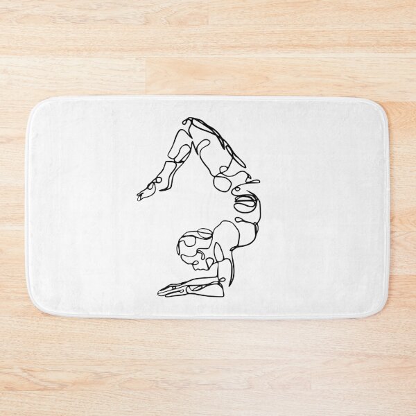 Item preview, Contour Line Yoga-Handstand 1 designed and sold by FranksArtWorld.