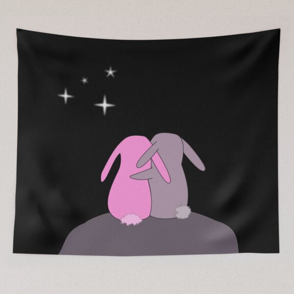 Item preview, bunny star gazing designed and sold by Pirayz.