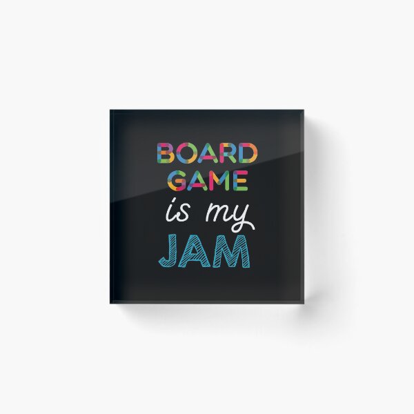 Item preview, Board Game is my Jam. Funny Board Game Design designed and sold by Custom365.