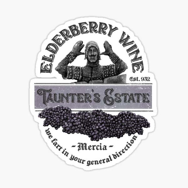 Elderberry Wine Sticker