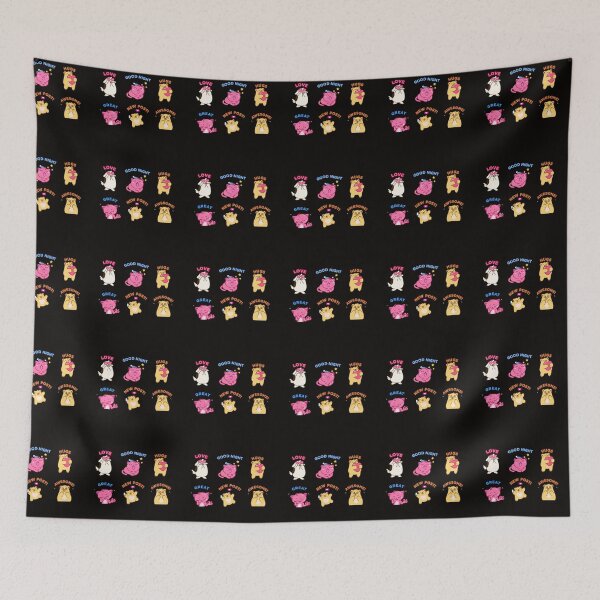 Item preview, Cute Brown Bear and Pink Cat  designed and sold by MariesDesigns11.