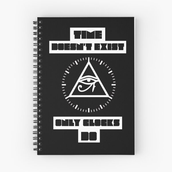 Item preview, TIME DOESN'T EXIST (illuminati version) designed and sold by jaiidi2.