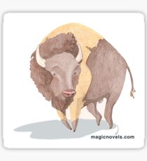 Magic Novels Bison Sticker